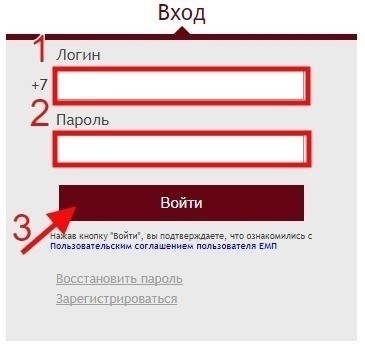 Для получения доступа к личному кабинету на mos.ru необходимо произвести аутентификацию с помощью номера телефона.